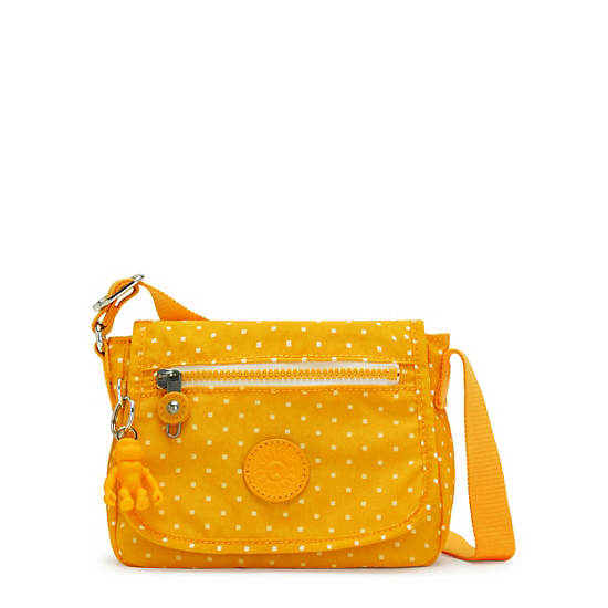 Bolsos Mini Kipling Sabian Classic Printed Crossbody Amarillos | MX 1339AH